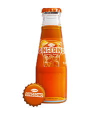 Gingerino bottiglia di vetro da 10 cl