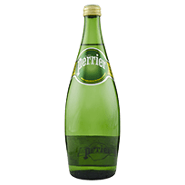 Perrier in bottiglia in vetro da 75 cl